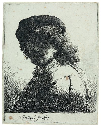 Autoportrait - Rembrandt van Rijn